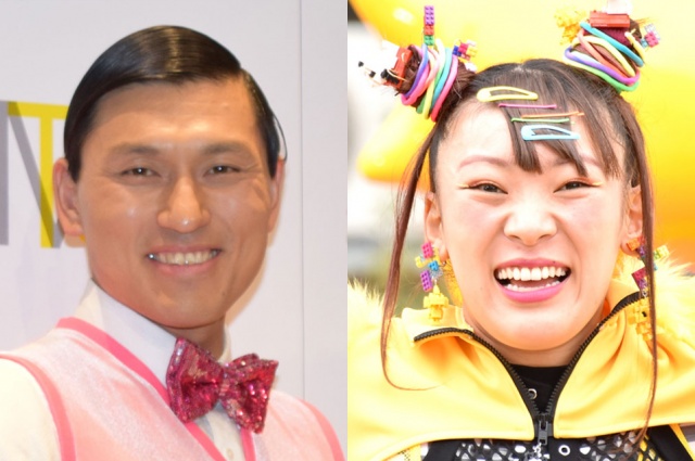 (左から)春日俊彰、フワちゃん (C)ORICON NewS inc.