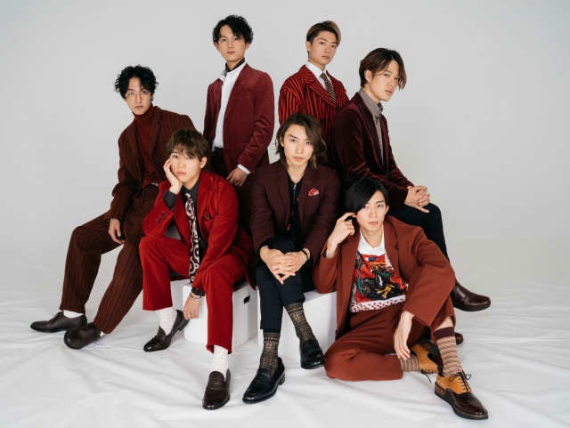 7ORDER(前列左から)安井謙太郎、阿部顕嵐、長妻怜央(後列左から)森田美勇人、萩谷慧悟、諸星翔希、真田佑馬 撮影:KOBA/(C)ORICON NewS inc.