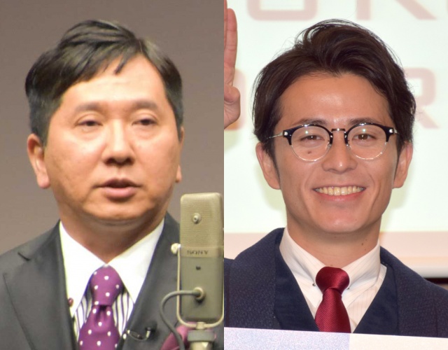 (左から)田中裕二、藤森慎吾 (C)ORICON NewS inc.