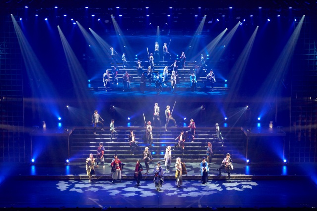 ミュージカル『「刀剣乱舞」五周年記念 壽 乱舞音曲祭』初日公演の模様 (C)ミュージカル『刀剣乱舞』製作委員会