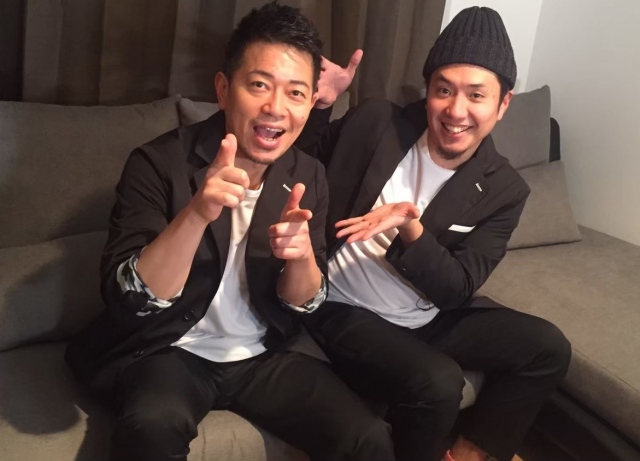 俳優として共演したことが出会いのきっかけだという、宮迫博之とスタッフのつつみひろき