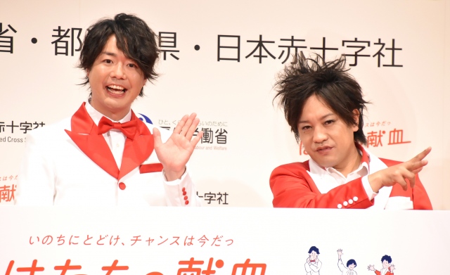 新成人にメッセージを送ったぺこぱ(左から)シュウペイ、松陰寺太勇 (C)ORICON NewS inc.