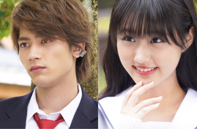 映画『胸が鳴るのは君のせい』に出演する板垣瑞生、原菜乃華 (C)2021 紺野りさ・小学館/「胸が鳴るのは君のせい」製作委員会