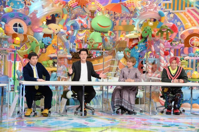 1月14日放送、『アメトーーク!』は20代の人気芸人たちによる「未来への提案」(左から)霜降り明星(せいや・粗品)、サーヤ(ラランド)、兼近大樹(EXIT) (C)テレビ朝日