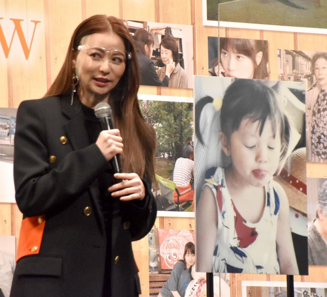幼少期の変顔写真を公開した香里奈 (C)ORICON NewS inc.