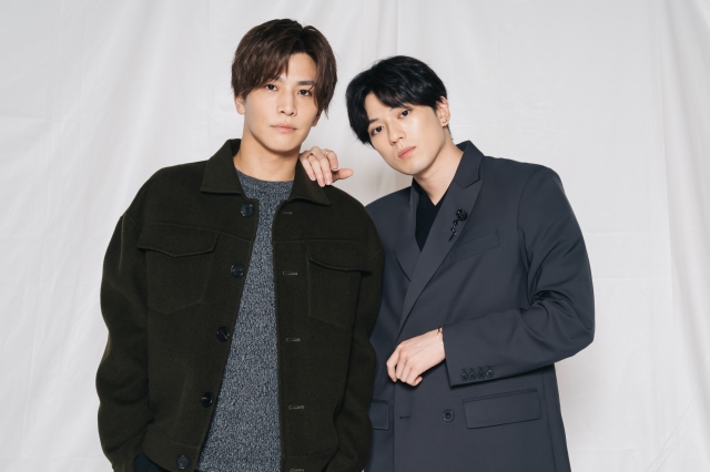 『名も無き世界のエンドロール』に出演する(左から)岩田剛典、新田真剣佑 【撮影:KOBA】 (C)ORICON NewS inc.