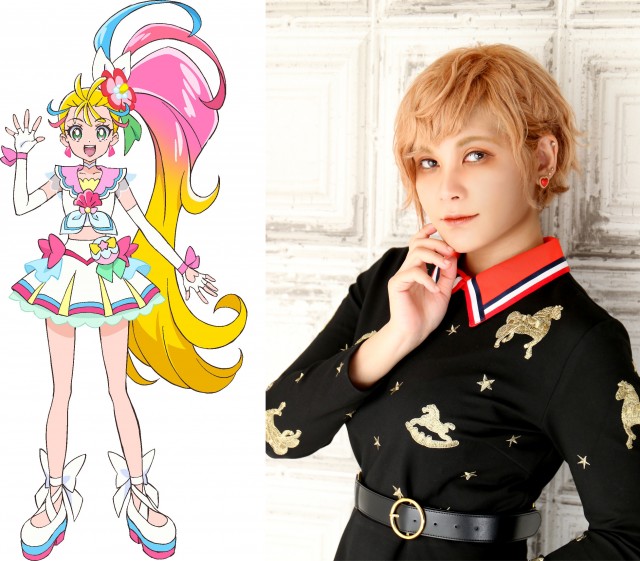『トロピカルージュ!プリキュア』キュアサマーを演じるファイルーズあい(C)ABC-A・東映アニメーション