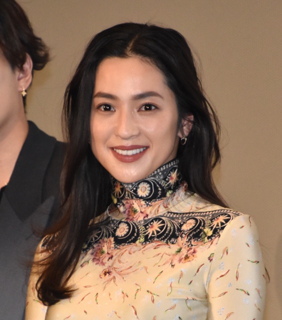 映画『名も無き世界のエンドロール』の公開記念舞台あいさつに出席した中村アン(C)ORICON NewS inc.