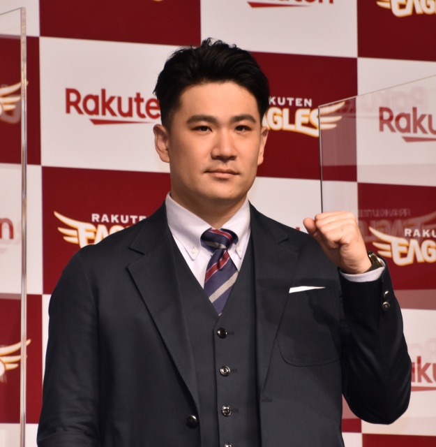入団会見を行った田中将大投手 (C)ORICON NewS inc.