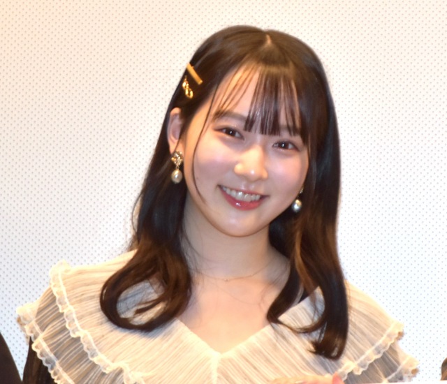 監督のむちゃぶりに赤面した越智ゆらの (C)ORICON NewS inc.