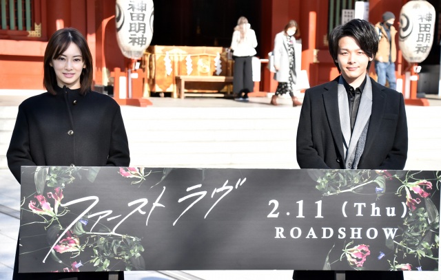 北川景子の髪を切るシーンがお気に入りな中村倫也(右) (C)ORICON NewS inc.