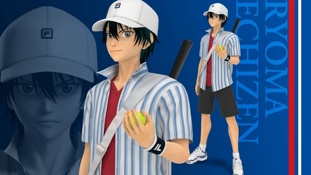『リョーマ!The Prince of Tennis 新生劇場版テニスの王子様』の3DCGキャラ画像 (C)許斐 剛/集英社 (C)新生劇場版テニスの王子様製作委員会