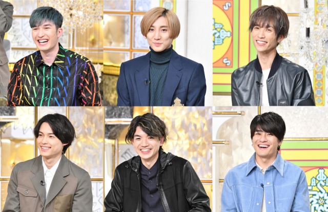 TBS『中居正広の金曜日のスマイルたちへ』に出演するSixTONES (C)TBS