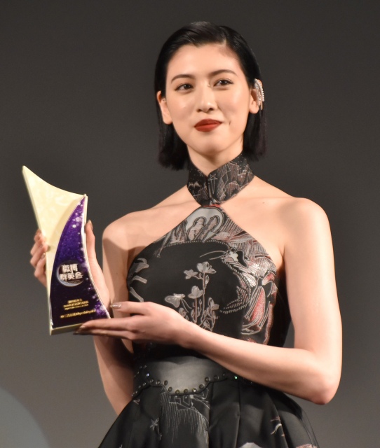 『WEIBO Account Festival in Tokyo 2020』に登場した三吉彩花 (C)ORICON NewS inc.