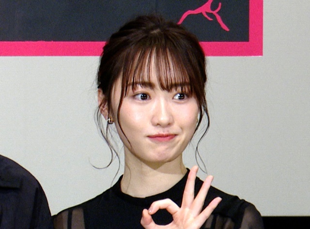 映画『樹海村』初日舞台あいさつに出席した工藤遥 (C)ORICON NewS inc.