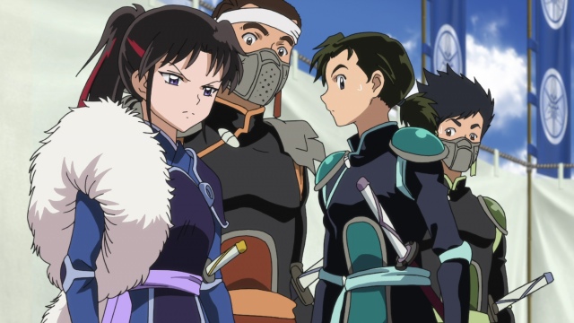 テレビアニメ『半妖の夜叉姫』の場面カット (C)高橋留美子/小学館・読売テレビ・サンライズ 2020