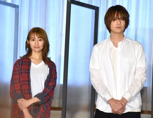森公美子の質問に困惑した(左から)桜井玲香、浦井健治 (C)ORICON NewS inc.