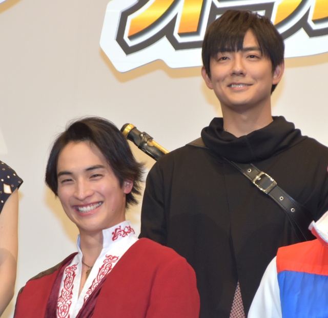 消滅シーン撮影の秘話を明かした(左から)一ノ瀬颯、長田成哉 (C)ORICON NewS inc.