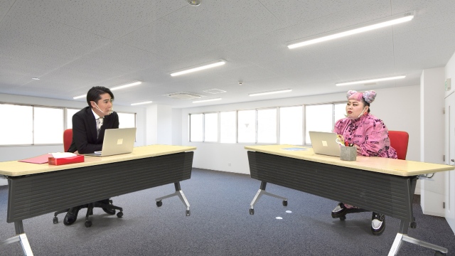 2月10日放送、『いいねの森』「オレは結婚しても絶対、浮気する!」と暴言を放つノブコブ吉村がガチで結婚したい《人気女優H》とは!? (C)テレビ朝日