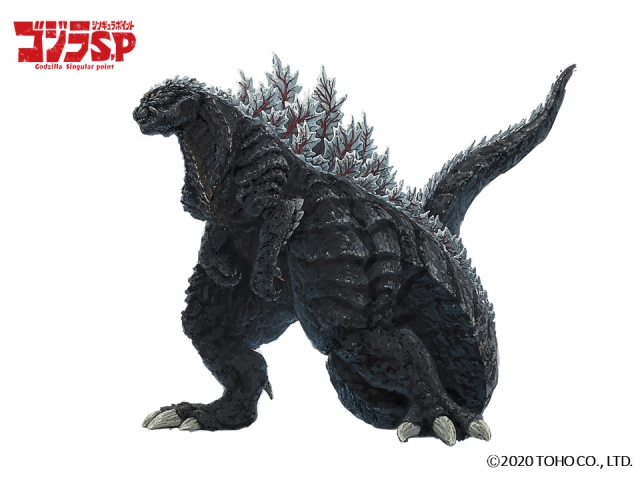 完全新作TVアニメシリーズ『ゴジラ S.P<シンギュラポイント>』ゴジラのデザイン画(C)2020 TOHO CO., LTD.