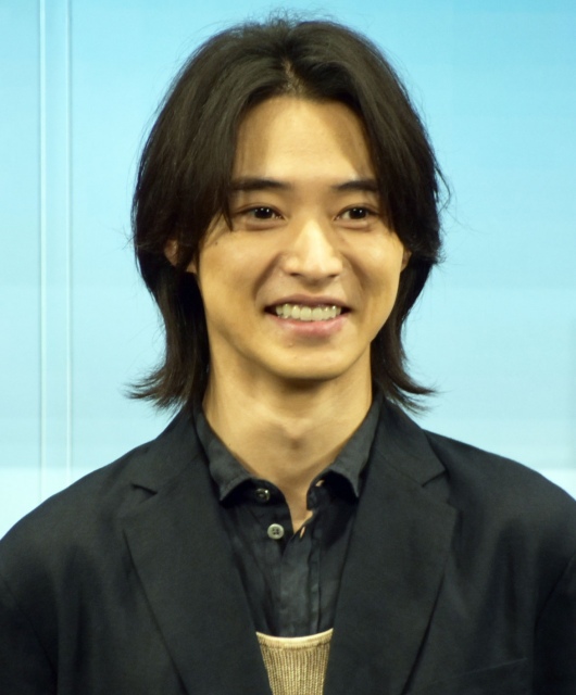 『夏への扉 -キミのいる未来へ-』完成報告会イベントに出席した山崎賢人 (C)ORICON NewS inc.