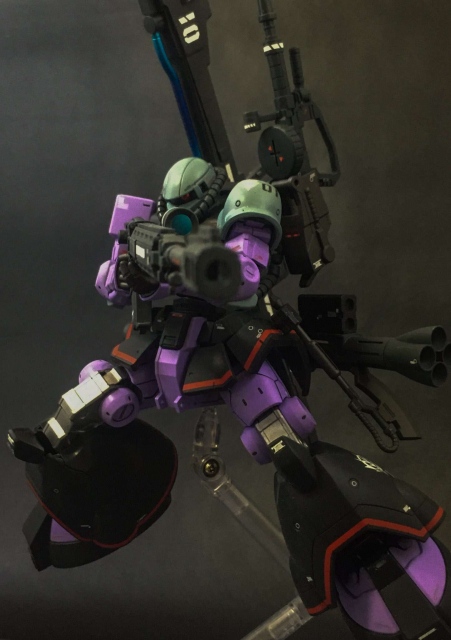 dach氏作の高機動試作型ザク(通称アイナザク) 制作・画像提供/dach氏 (C)創通・サンライズ