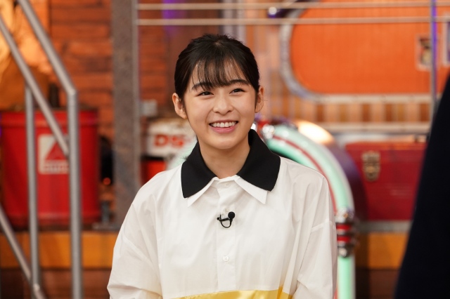 16日放送のバラエティー『ウチのガヤがすみません!2HSP』に森七菜が出演(C)日本テレビ