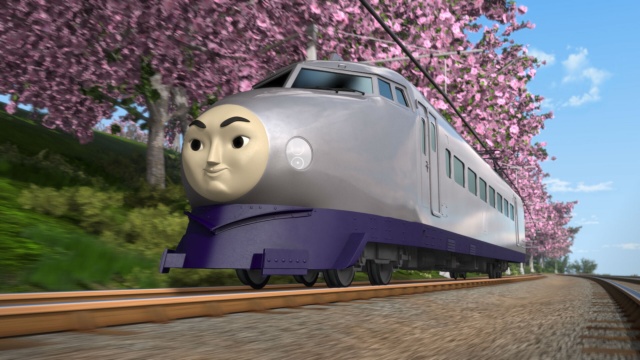『映画 きかんしゃトーマス おいでよ!未来の発明ショー!』(3月26日公開)新キャラクターの超特急ケンジを紹介する動画を公開 (C)2021 Gullane(Thomas)Limited