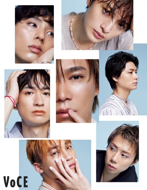 『VOCE』4月号に登場するKis-My-Ft2