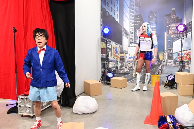 『ぐるナイ』コスプレ企画始動 超大物の元アスリートがハーレイ・クインで暴走(C)日本テレビ