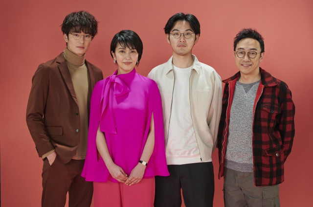 4月期新火9ドラマ『大豆田とわ子と三人の元夫』より(左から)岡田将生、松たか子、松田龍平、角田晃広(東京03) (C)カンテレ