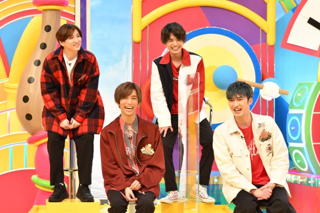 TBS系音感バラエティー『オトラクション』に出演したSixTONESチーム (C)TBS