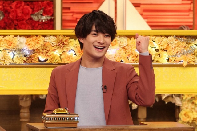 16日放送『今夜はナゾトレ 松丸が考えた新Q登場!2時間SP』に出演する浮所飛貴(美 少年/ジャニーズJr.) (C)フジテレビ