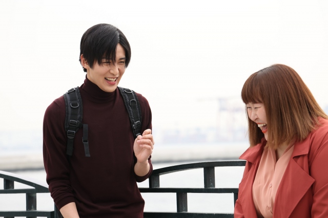 22日放送の総合バラエティー番組『Do8(ドエイト)』に出演する目黒蓮(Snow Man)とかなで(3時のヒロイン) (C)フジテレビ