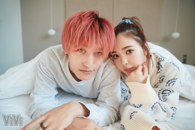 『ViVi』5⽉号に登場する兼近大樹&藤田ニコル