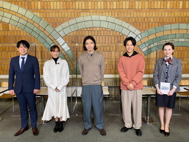 『ぴったんこカン・カン』に日曜劇場『天国と地獄~サイコな2人~』から綾瀬はるか&柄本佑&溝端淳平が登場(C)TBS