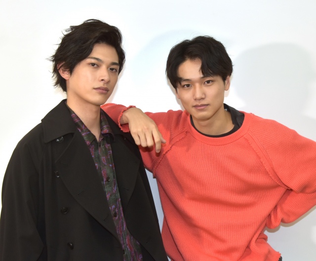 Vシネクスト『ゼロワン Others 仮面ライダー滅亡迅雷』の裏話を明かす(左から)砂川脩弥、中川大輔 (C)ORICON NewS inc.