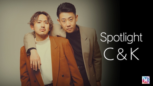 MステのYouTube企画「Spotlight」に登場するC&K(左から)CLIEVY、KEEN