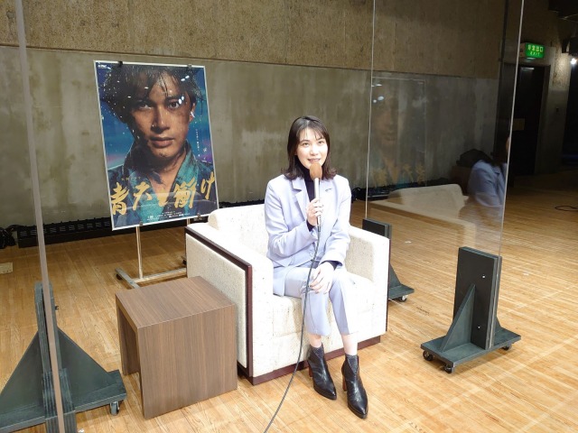 『NHK文化セミナー「青天を衝け」』に出席した村川絵梨(C)NHK