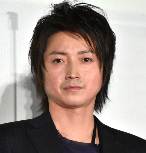 映画『太陽は動かない』公開御礼舞台あいさつに登壇した藤原竜也 (C)ORICON NewS inc.