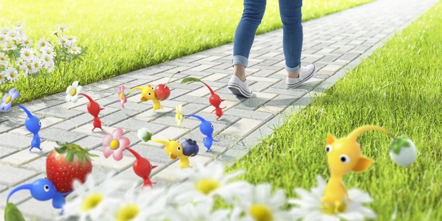 任天堂とNiantic、ピクミンを起用したアプリを共同開発(画像は任天堂公式サイトから)