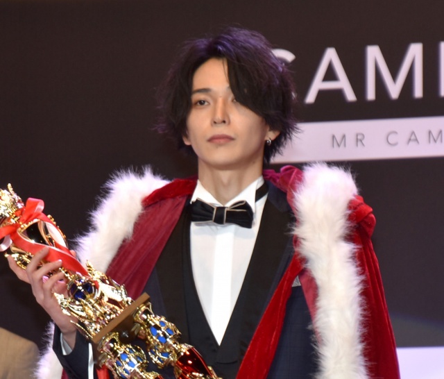 『CAMPUS BOYS2021』グランプリに輝いた東北大学3年の山本健登さん (C)ORICON NewS inc.