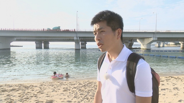 『ドキュメンタリー「解放区」』に登場する松永拓也さん(C)TBS