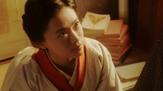 特高警察にあることを言う千代(杉咲花)=連続テレビ小説『おちょやん』第16週・第79回より (C)NHK
