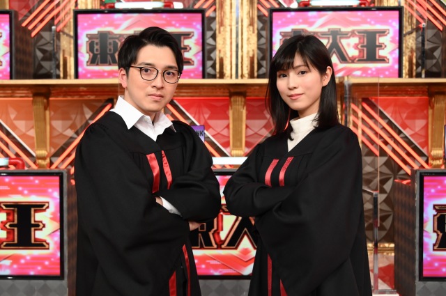 『東大王』を卒業した(左から)林輝幸、鈴木光(C)ORICON NewS inc.