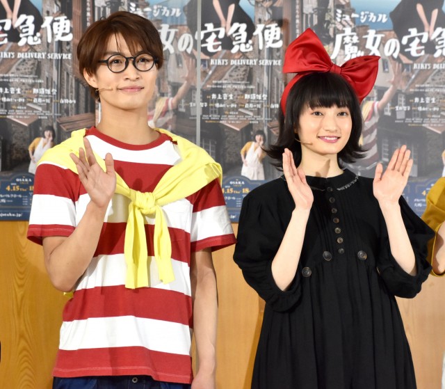 “トンボ”那須雄登は「頼れるお兄さん」と語った“キキ”井上音生 (C)ORICON NewS inc.