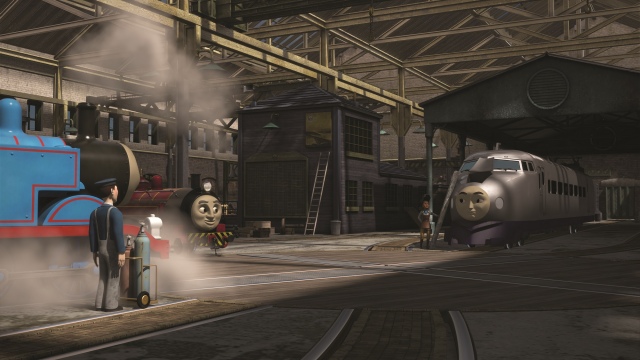 『映画 きかんしゃトーマス おいでよ!未来の発明ショー!』(3月26日公開) (C)2021 Gullane(Thomas)Limited