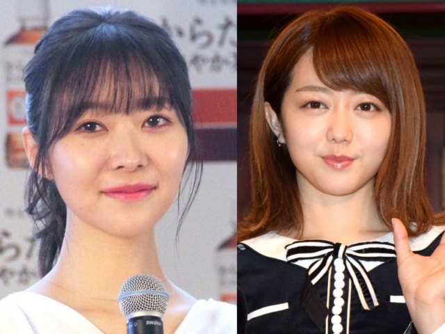 指原莉乃(左)、峯岸みなみ(右)(C)ORICON NewS inc.