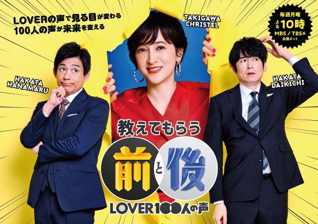 MBS・TBS系バラエティー『教えてもらう前と後』新ポスタービジュアル (C)MBS