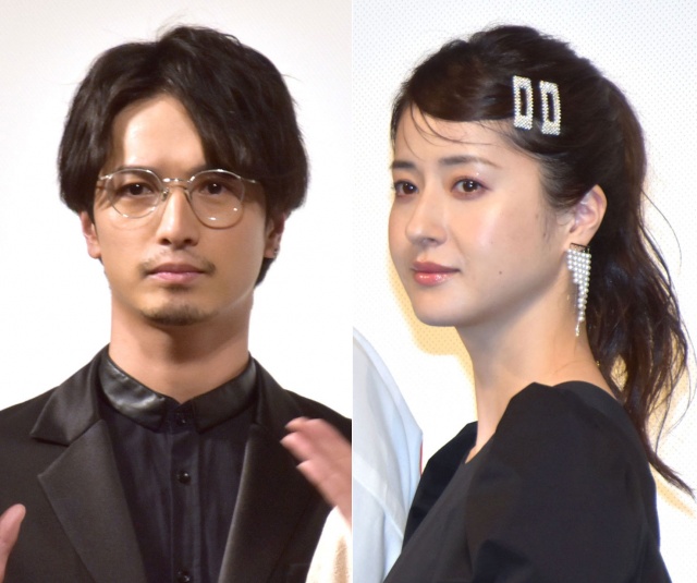 映画『大綱引の恋』の佐々部清監督一周忌追悼上映会舞台あいさつに登壇した(左から)中村優一、松本若菜 (C)ORICON NewS inc.